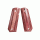 Hogue 1911 Govt. Ambidextrous Safety Cut Grip, Model Bobtail, Smooth, Rosewood Laminate, 45550