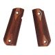 Hogue 1911 Govt. Ambidextrous Safety Cut Grip, Model Round Heel, Checkered, Goncalo, 45241