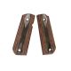 Hogue 1911 Govt. Ambidextrous Safety Cut Grip, Model Round Heel, Checkered, Lamo Camo, 45441