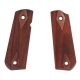Image of Hogue 1911 Govt. Ambidextrous Safety Cut Grip, Model Round Heel, Checkered, Pau Ferro, 45341