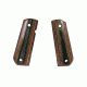 Hogue 1911 Govt. Ambidextrous Safety Cut Grip, Model Round Heel, Smooth, Lamo Camo, 45440