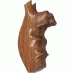 Hogue Goncalo Alves Hardwood Grips S&amp;W K&amp;L Frame Round Butt 19200