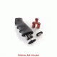Hogue AK-47/AK-74 Rubber Grip with Storage Kit Black 74010