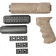 Hogue Ak 47ak 74 Standard Chinese And Russian Kit Overmolded Grip And Forend Ghillie Tan 74908 1h Gu 74908