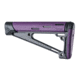 Hogue AR-15/M-16 OverMolded Fixed Buttstock - Fits A2 Buffer Tube, Purple, 15641