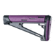 Hogue AR-15/M-16 OverMolded Fixed Buttstock - Fits A2 Buffer Tube, Purple, 15641