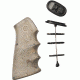 Hogue Ar 15m 16 Rubber Gun Grip Ghillie Tan With Storage Kit 15982 1h Gu 15982