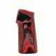 Hogue AR15/M16 15 Degree Vertical No Finger Groove Grip,Piranha Grip G10 G-Mascus Red Lava 13629