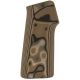 Hogue AR15/M16 15 Degree Vertical No Finger Groove Grip,Smooth G10 G-Mascus Green 13148