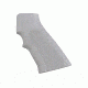 Hogue AR15 / M16 Checkered Aluminum - Matte Clear Anodized 15174