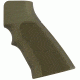 Hogue AR15 / M16 Checkered Aluminum - Matte Green Anodized 15171