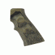 Hogue AR15 / M16 Checkered G-10 - G-Mascus OD Green Camo 15178