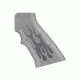 Hogue Ar15 M16 Flames Aluminum Clear Anodized 15134