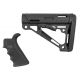 Hogue AR15/M16 Kit, Beavertail Grip and OverMold Collapsible Buttstock
