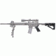 HOGUE AR15/M16 Kit, Finger Groove Beavertail Grip and OverMold Collapsible Buttstock, Fits Mil-Spec Buffer Tube, Black Rubber 15056