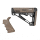 Hogue AR15/M16 Kit, Beavertail Grip and OverMold Collapsible Buttstock, Rifle, Rubber, Tan, 15956