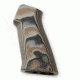 HOGUE AR15 / M16 No Finger Groove Smooth G10, G-Mascus Dark Earth 13767