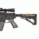 HOGUE AR15 / M16 No Finger Groove Smooth G10, G-Mascus Dark Earth 13767