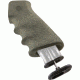 Hogue AR-15/M-16 Rubber Grip with Storage Kit OD Green 15011