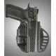 HOGUE ARS Stage 1, Carry CZ P-07 Right Hand Holster CF Weave, Black 52877