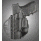 HOGUE ARS Stage 1, Carry Glock 18, 19, 23, 25, 32, 38 Left Hand Holster CF Weave, Black 52919