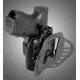 HOGUE ARS Stage 1, Carry Glock 18, 19, 23, 25, 32, 38 Left Hand Holster CF Weave, Black 52919