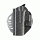 Hogue ARS Stage 1, Carry HK USP, P10, P30, P2000 USA Left Hand Holster CF Weave, Black 52902