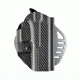 Hogue ARS Stage 1, Carry HK USP, P10, P30, P2000 USA Right Hand Holster CF Weave, Black 52802