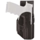Hogue ARS Stage 1 Sport Carbon Fiber OWB Belt Holster, Smith &amp; Wesson M&amp;P 9, Right Hand, Black, 52274