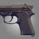Hogue Beretta 92 Compact Checkered G-10 - Black 93179