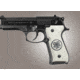 Hogue Beretta 92 Scrimshaw Ivory Polymer - Coast Guard 92036