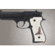 Hogue Beretta 92 Scrimshaw Ivory Polymer - Eagle w/Talons 92024