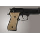Hogue Beretta 92FS Piranha Grip G-10 - G-Mascus Tan 92137-TAN