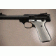 Hogue Browning Buckmark Checkered Aluminum - Brushed Gloss Clear Anodized 72175