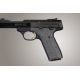 Hogue Browning BuckMark URX Piranha Grip G-10 - G-Mascus Black/Gray 72127-BLKGRY
