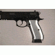 Hogue CZ-75 - CZ-85 Aluminum - Brushed Gloss Clear Anodized 75165