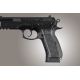 Hogue CZ-75 - CZ-85 Checkered G-10 - G-Mascus Black/Gray 75177-BLKGRY