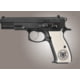 Hogue CZ 75 Scrimshaw Ivory Polymer - Coast Guard 75036