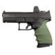 Hogue CZ P-10 C HandALL Beavertail Grip Sleeve, OD Green, 17811