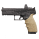 Hogue CZ P-10 F HandALL Beavertail Grip Sleeve, FDE, 17803