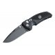 Hogue EX-01 3.5in Sig Tactical Folder Drop Point Blade, Grey PVD, G-10 with Sig Medallion, Black, 36172