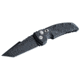 Hogue EX-A01 Automatic Tactical Folding Knife, 4in, Black Tanto Blade, G-Mascus Black G10 Handle 34109