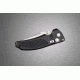Hogue EX-03 3.5in Folder Drop Point Blade Tumble Finish Polymer Frame - Matte Black 34370