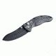 Hogue EX-04 4in Folder Upswept Blade Black Finish G-10 Frame - G-Mascus Black/Gray 34459