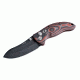 Hogue EX-04 4in Folder Upswept Blade Black Finish G-10 Frame - G-Mascus Red Lava 34452