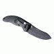 Hogue EX-04 4in Folder Upswept Blade Black Finish G-10 Frame - Solid Black 34450