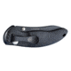Hogue EX-04 4in Folder Upswept Blade Black Finish G-10 Frame - Solid Black 34450