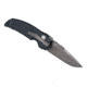 Hogue EX-A01 Sig Tactical Automatic Folding Knife, 3.5in, 154CM Stainless Steel, Drop Point Blade, Grey PVD, G-10 Frame Solid Black Black Sig Medallion Handle, 36132