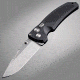 Hogue EX-A03 4  in., Auto, Black Drop Point, Polymer, Black X-HOG34310