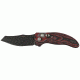 Hogue EX-A04 3.5in. Auto Folder Wharncliffe Blade Black Finish G-10 Frame, G-Mascus Red Lava 34422